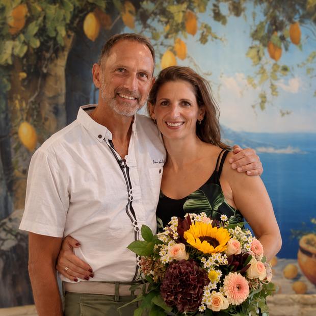 Nadia Sagona und Dr. Günther Fuchs